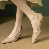 LBSFY  -  Pointed Toe Sexy Women Shoes Shallow Mid Heels Fashion Dress Sandals New 2024 Spring Casual Party Designer Pumps Female Zapatos